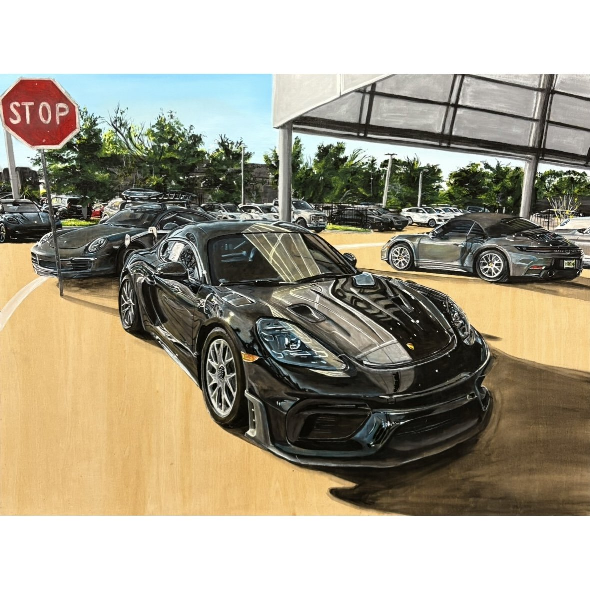 Porsche Jax GT4RS scene