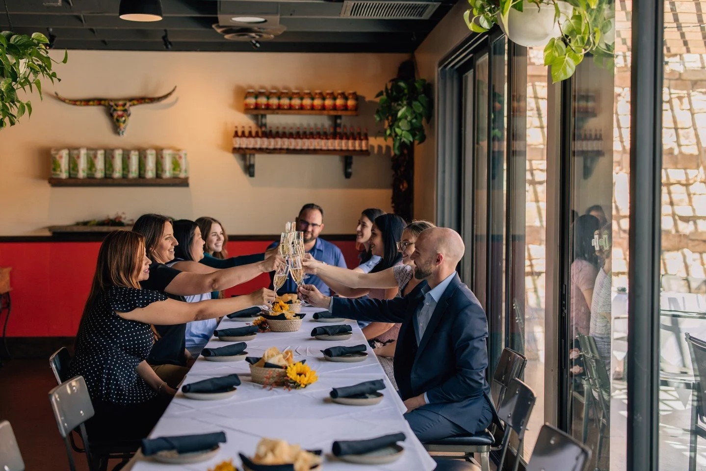 March has arrived, and the celebration is on! Cheers, laughter, and a luncheon to toast your success.

For more about groups and catering, visit the link in bio.
