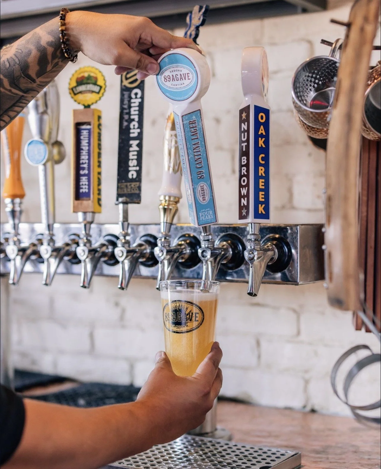 Cold pours, bold flavors, and something for every beer lover 🍺✨

Explore our rotating lineup of draft favorites at 89Agave &mdash; from crisp lagers to local craft brews on tap. Not sure which one to choose? Build your own beer flight and sample any