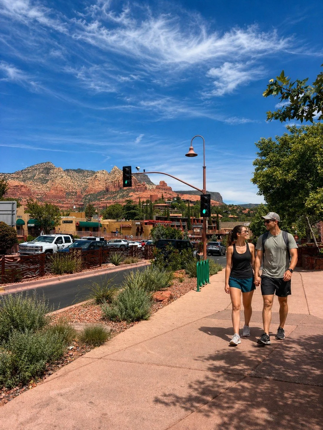 Start your day with a stroll through the heart of Sedona, where red rock views, local shops, and sunny skies set the tone for the perfect getaway. 🌄✨ 

Then, wind down the evening with a meal to remember&mdash;featuring unforgettable flavors, warm h