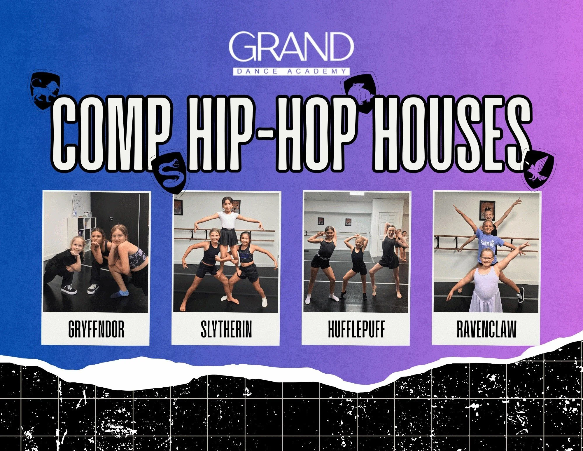 Our Competition Hip-Hop Group is embracing the Harry Potter theme!

Sorting complete✔️

 #dance #granddanceacademy #dancestudio #youthclasses