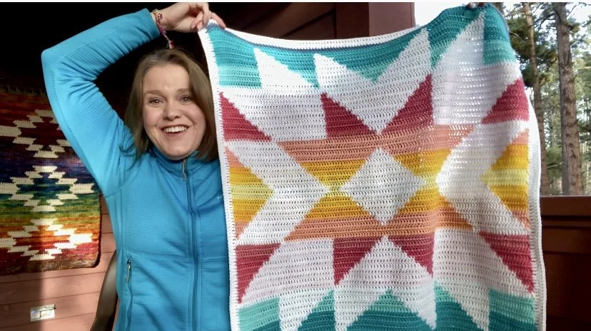 Little Prairie Baby Blanket Digital Crochet Pattern PDF