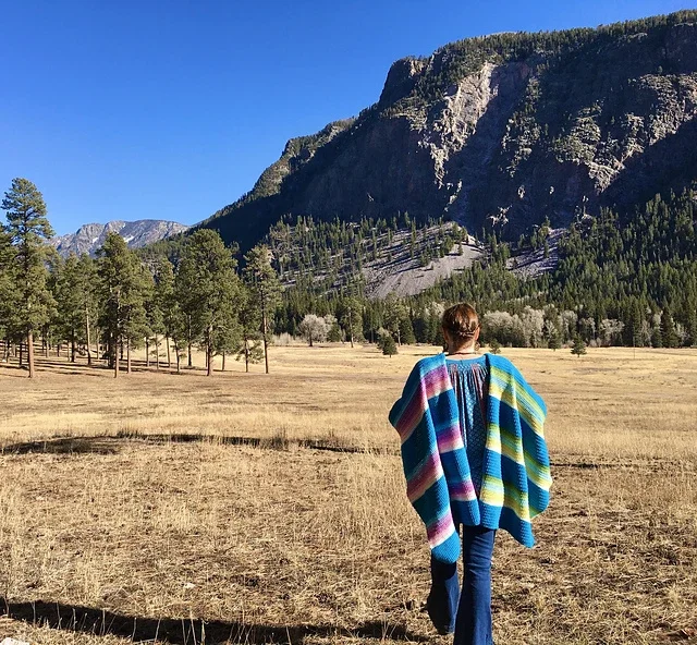 Modern_Southwestern_Blanket_both_as_cape_medium2.webp