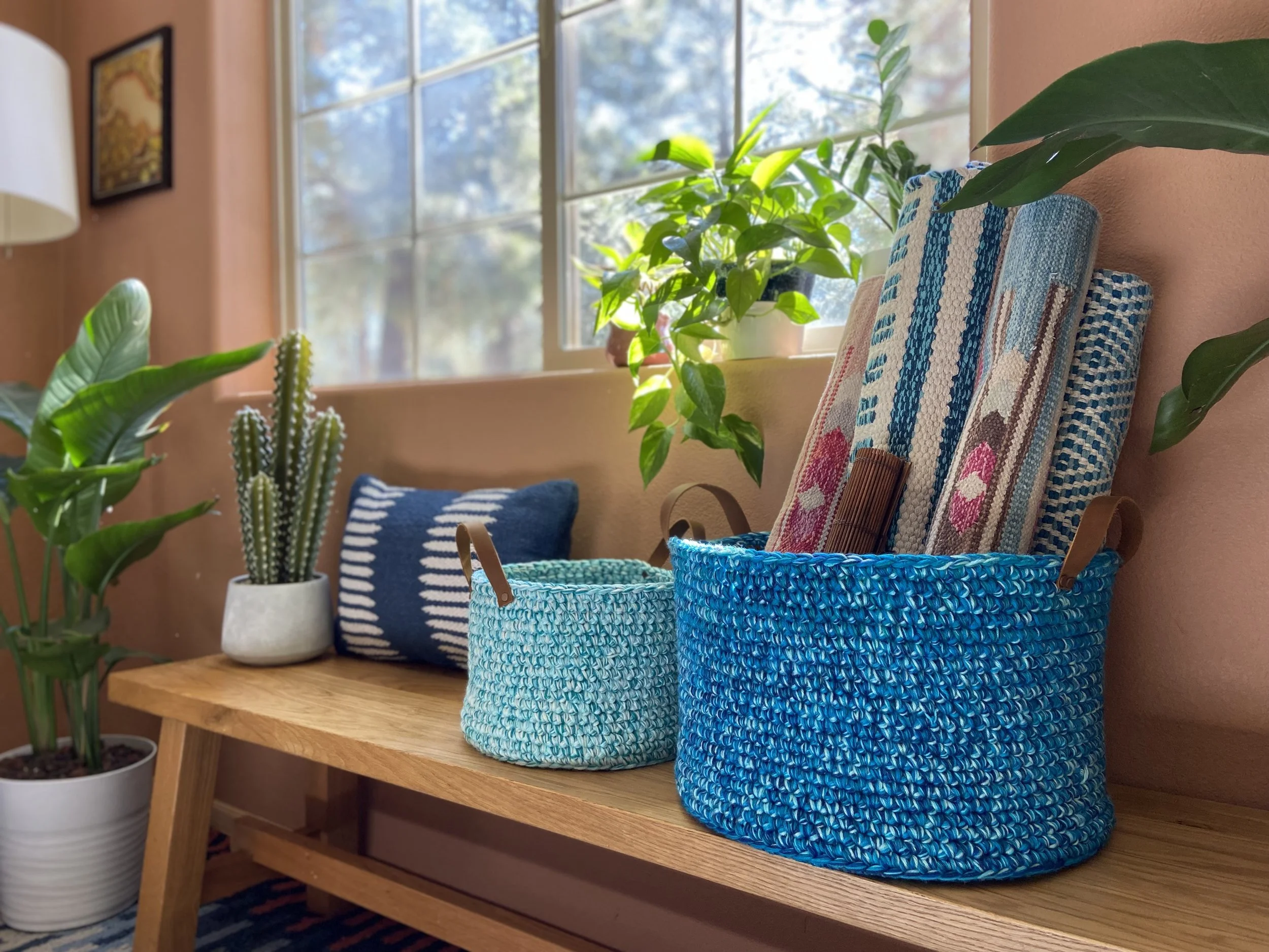 Artisan Market Baskets Digital Crochet Pattern PDF Free Download