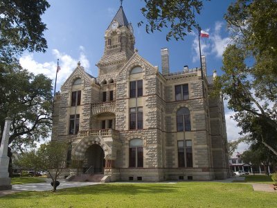 Historic Texas county courthouse