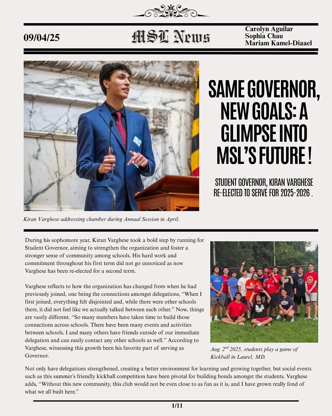 Same Governor New Goals: A Glimpse Into MSL’s Future