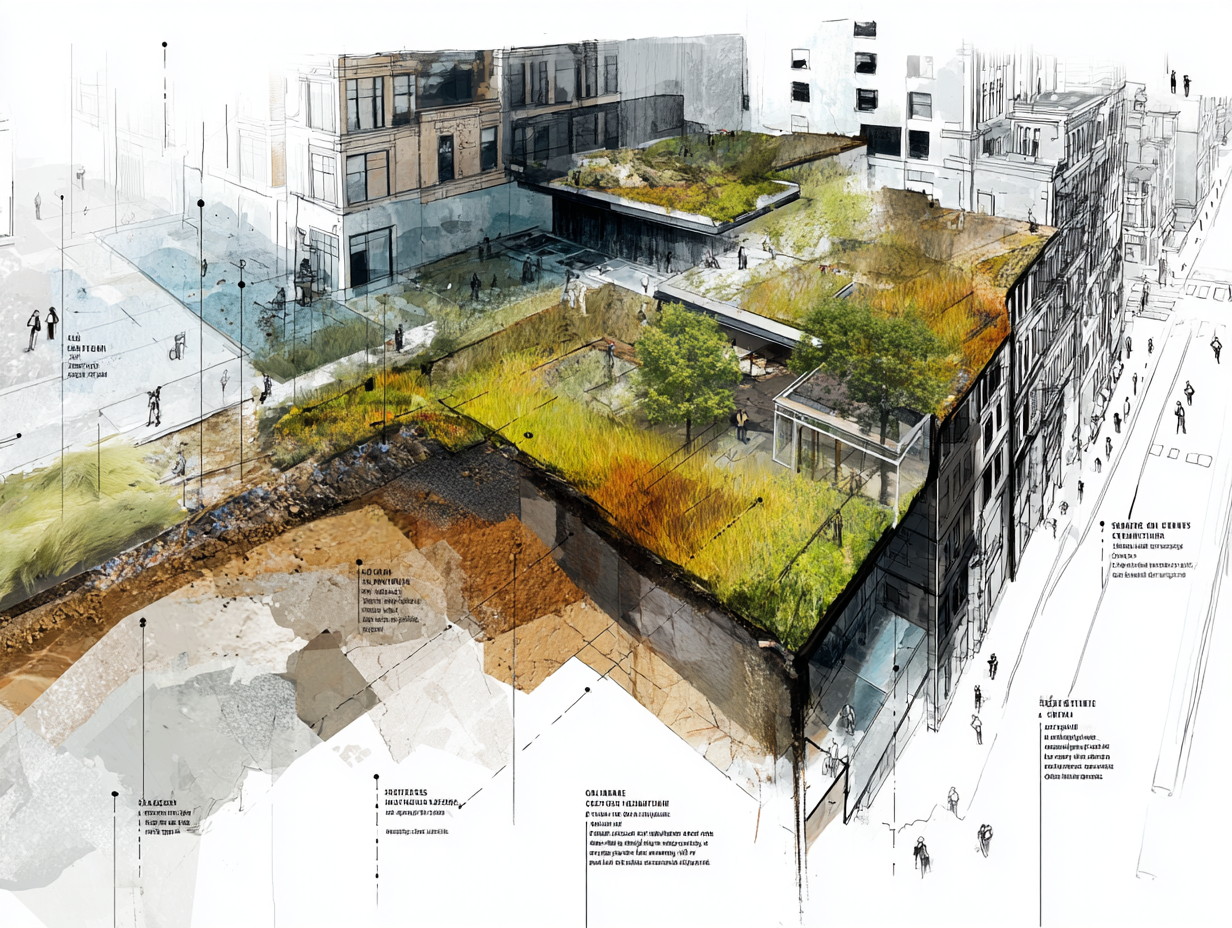Green Roof Performance &amp; Substrate Studies