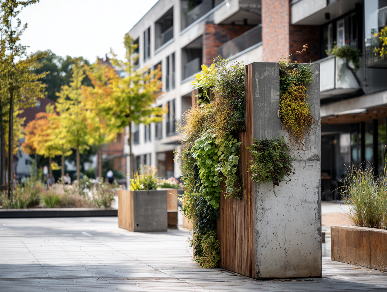 Scenic view of mountains in the distance with a body of water in the foreground, trees along the shore, and a building with vertical siding in the lower right corner.