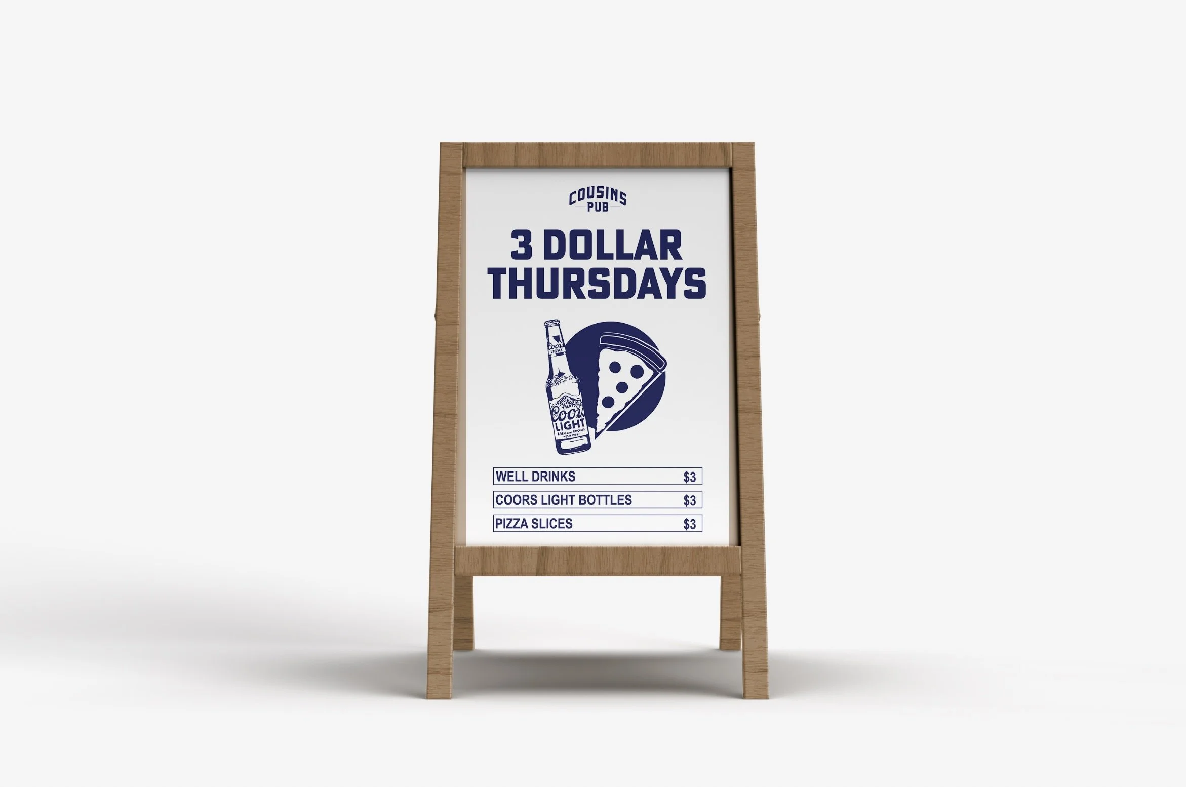 Hospitality Marketing & Brand Systems – Cousins Pub