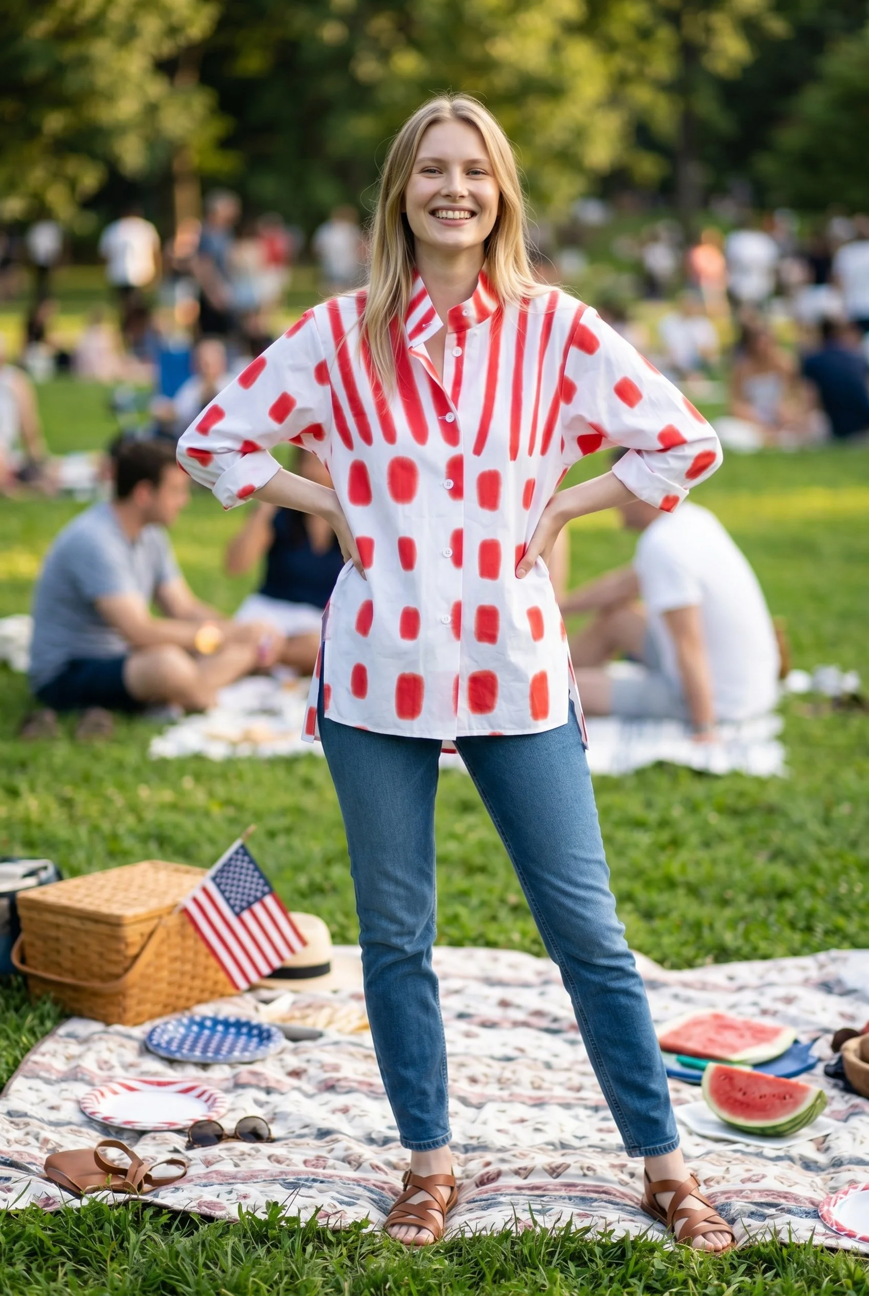 KAY CHAPMAN RED STRIPE AI JULY 4TH SS26.jpg
