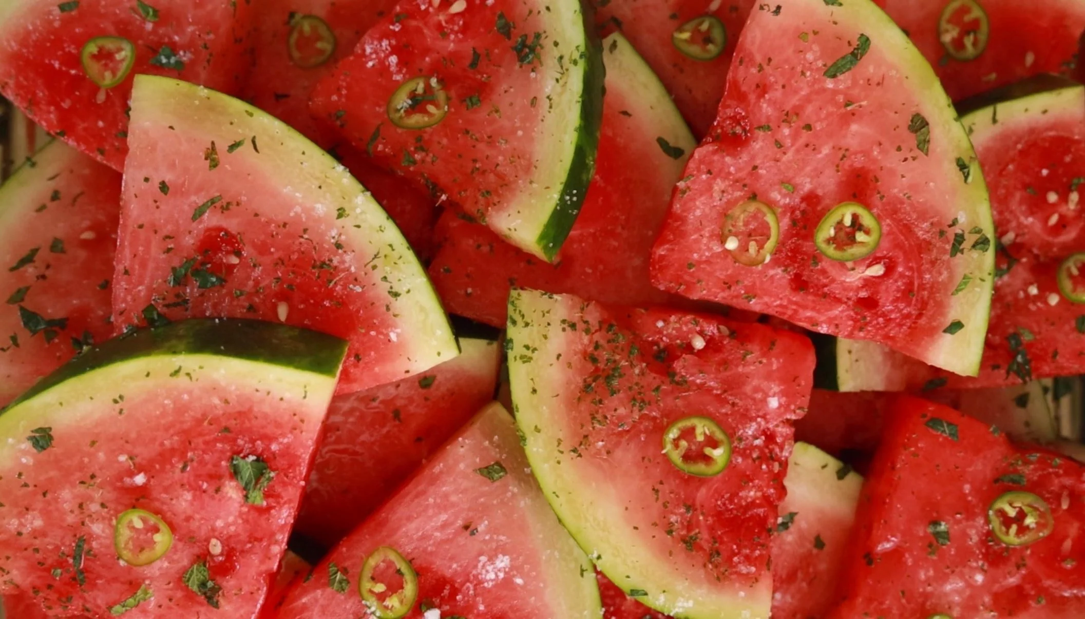Marinated Watermelon