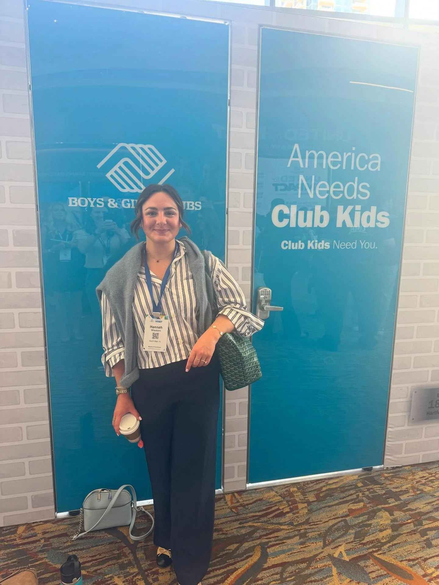 A few weeks ago @hannahpieperwisdom represented the Wisdom Family Foundation at the National Boys &amp; Girls Club conference - bringing home powerful insights, fresh energy, and renewed inspiration to pour into our mission. Her passion for helping y