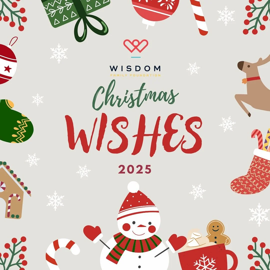 ✨🎄2025 Christmas Wishes is HERE!! 🎄✨

This holiday season, Wisdom Family Foundation is spreading hope and joy to families who need it most through our 7th annual Christmas Wishes Program. 💫

✨ You can make a child&rsquo;s holiday season brighter b