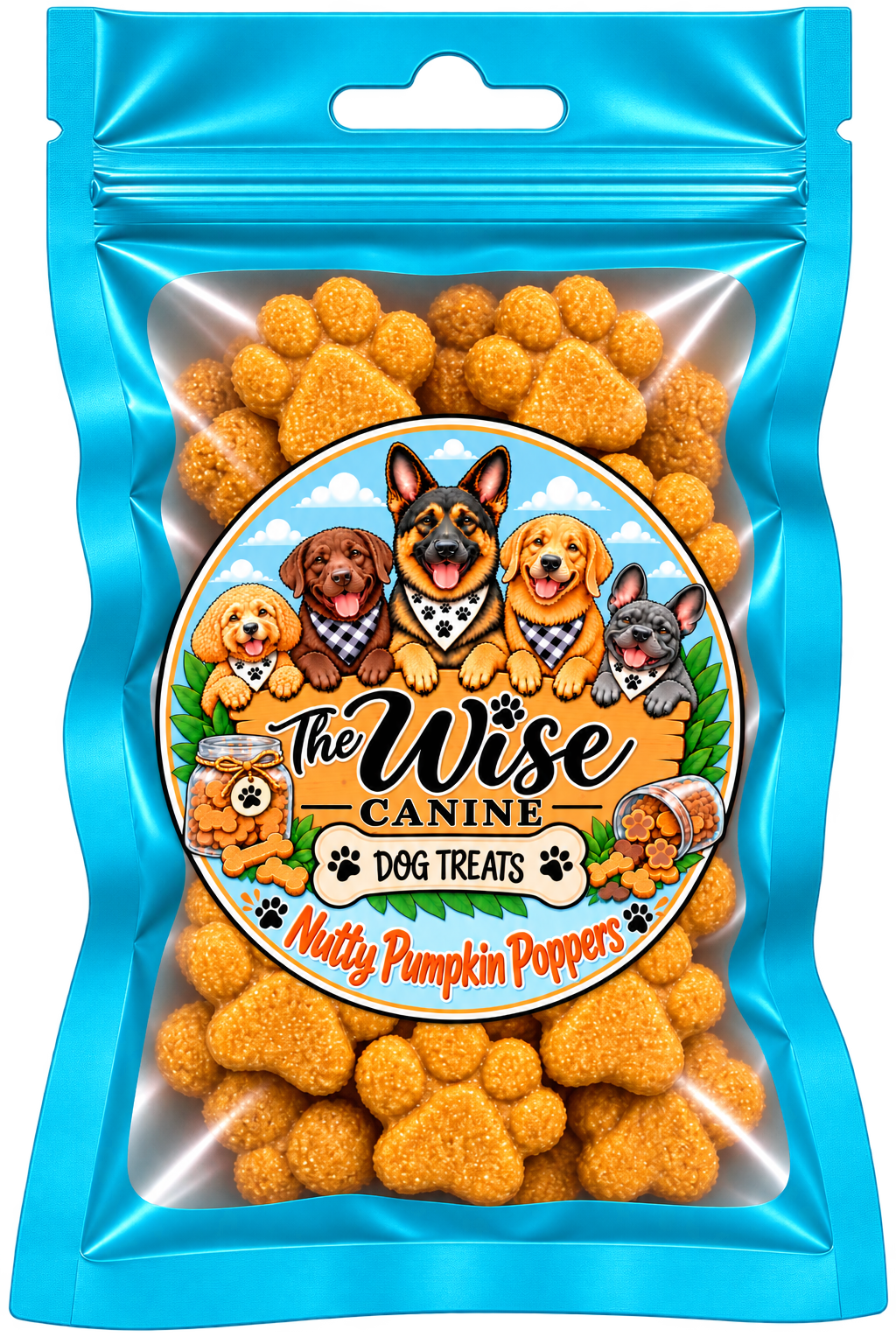 Nutty+Pumpkin+Poppers+Dog+Treat+Pouch.png