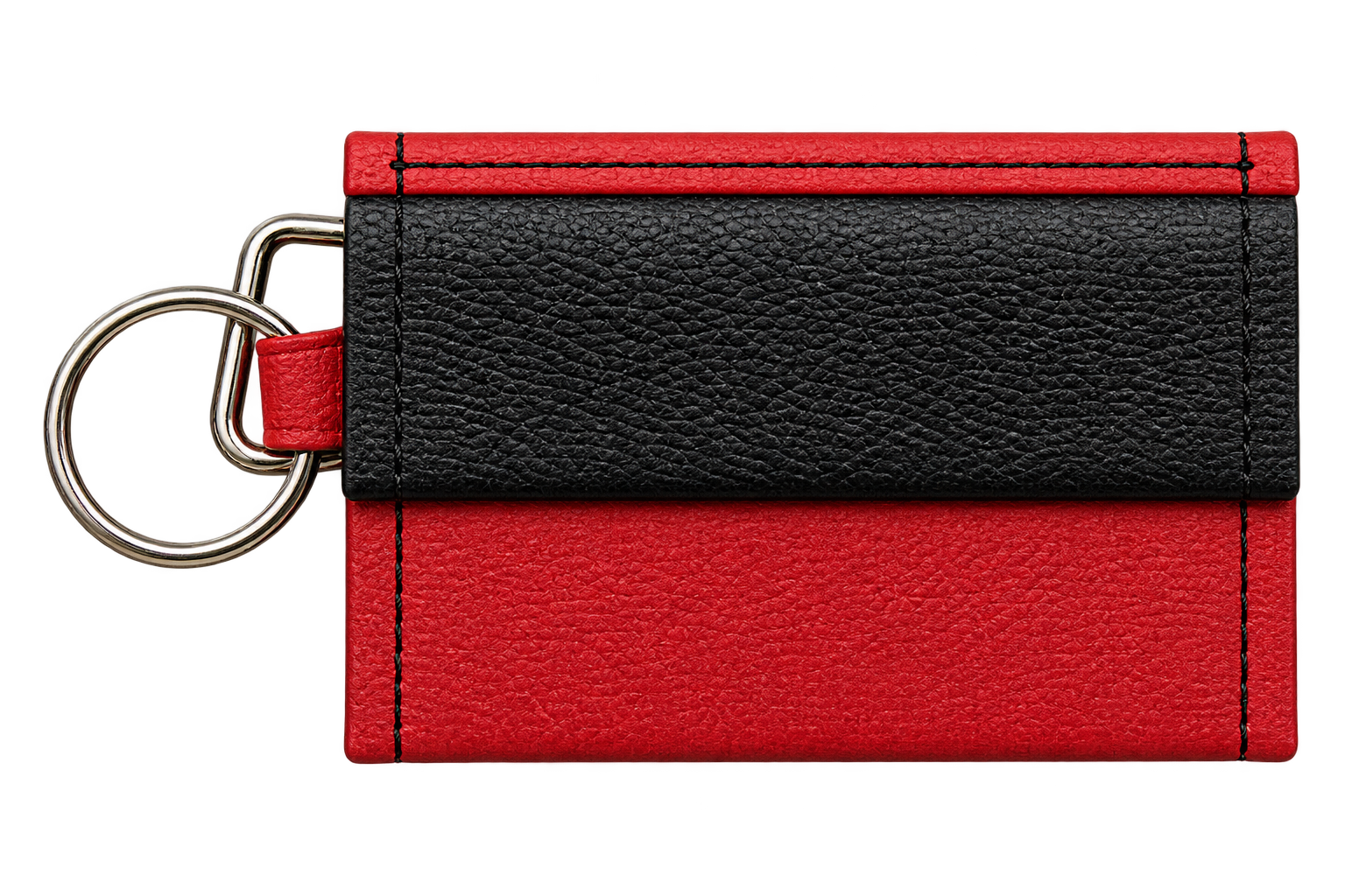 Red-and-Black Leather Key Pouch.png