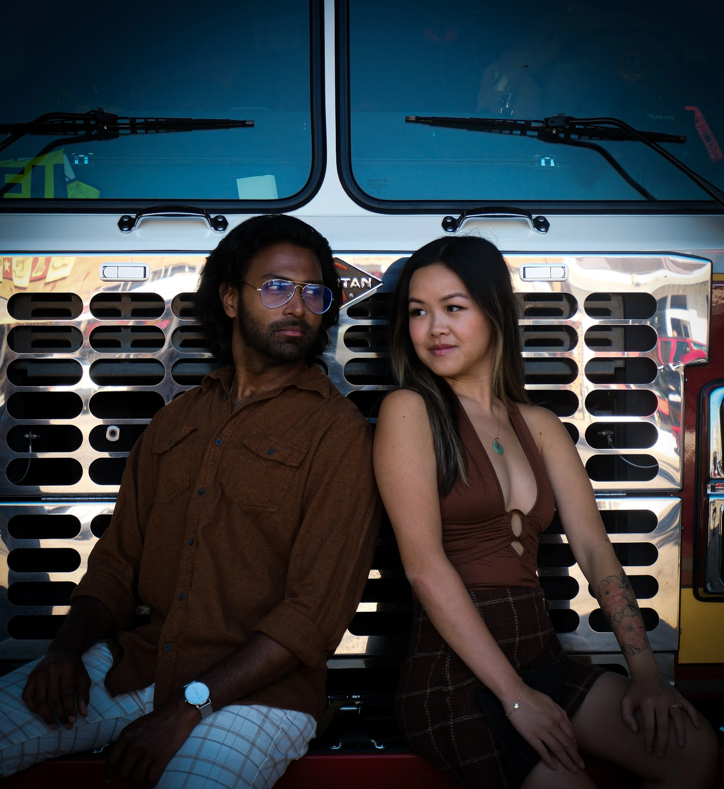 Ashley & Nish on South Congress, ATX