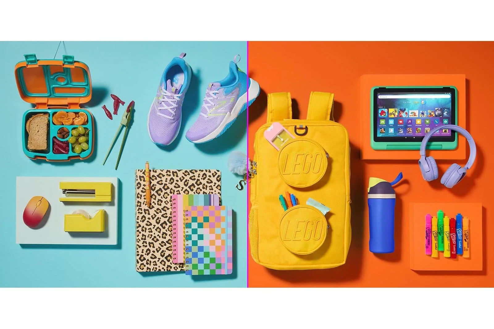 Amazon Back to School Before and After Photoshop