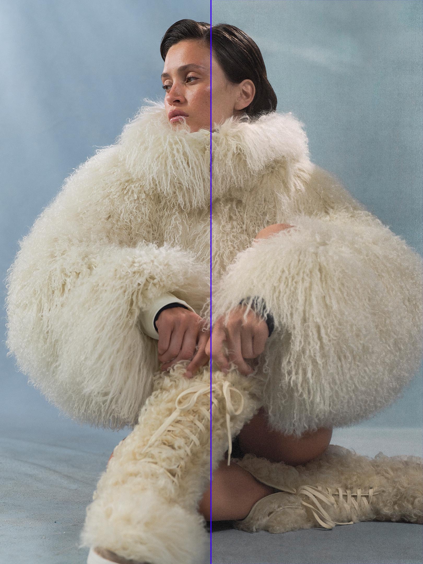 Cordova Fashion Retouching Before and After Photoshop 