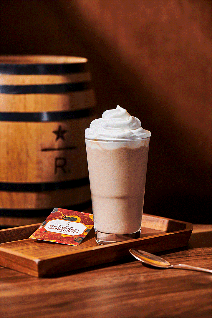 Starbucks Reserve Malt Animation Motion.gif