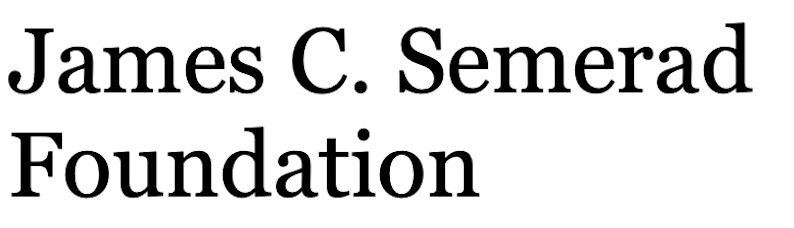 Text reading 'James C. Semerad Foundation'