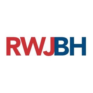 RWJBH logo in red and blue letters on a white background.