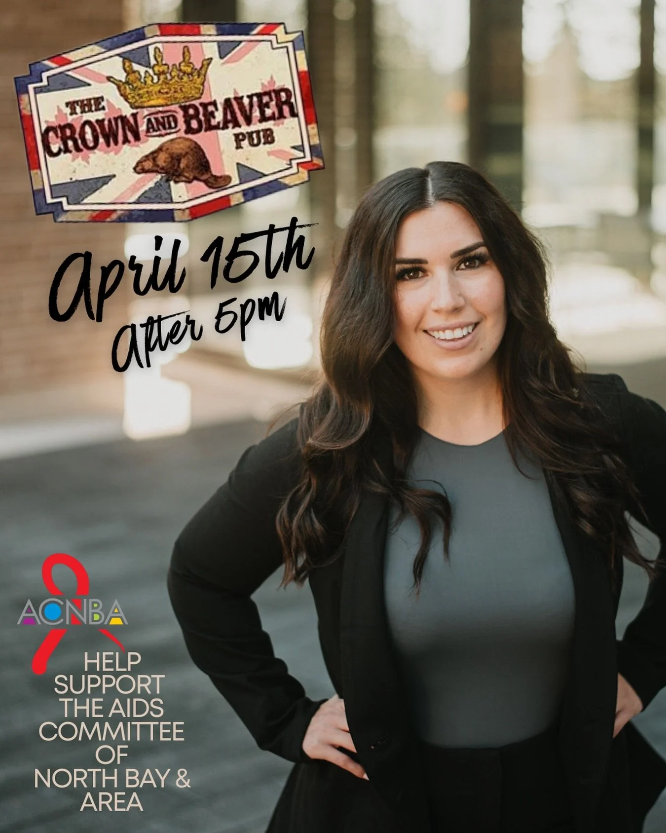 MARK YOUR CALENDARS FOLKS!

Join me on April 15th after 5 PM at @crownandbeaverpub for A Taste for Life 2026 &ndash; North Bay! 

I&rsquo;m proud to be hosting this amazing evening where great food supports an even greater cause. A portion of the eve