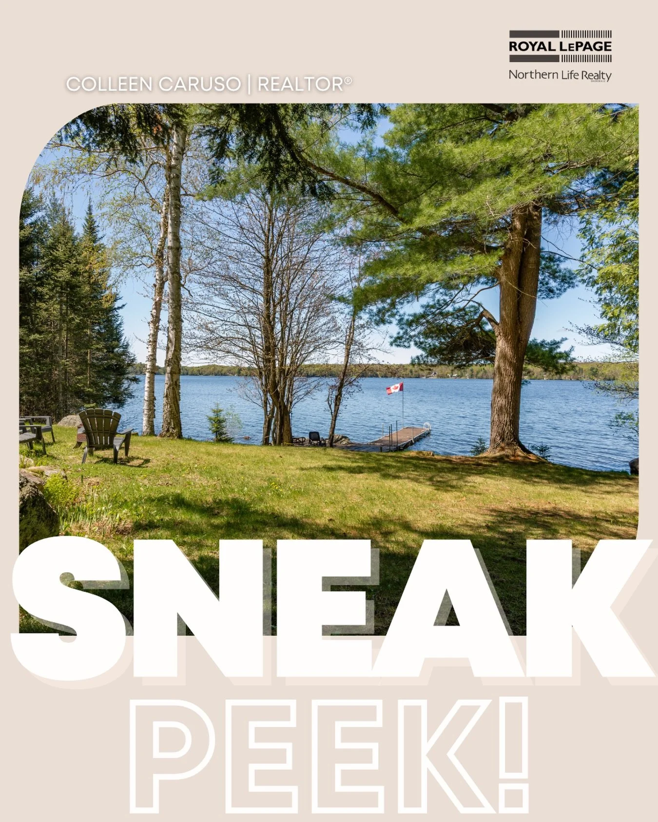 I feel like the luckiest realtor to be able to showcase some amazing waterfront properties. Guess which lake this one is on?!