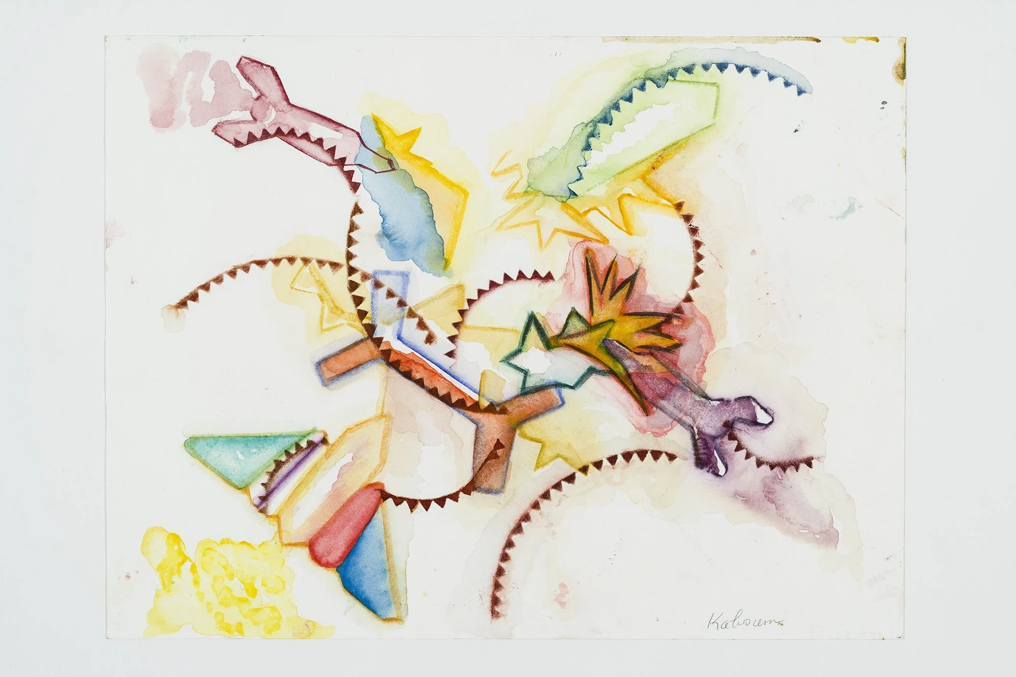 Kaboum_30x23 cm, aquarelle, 2025