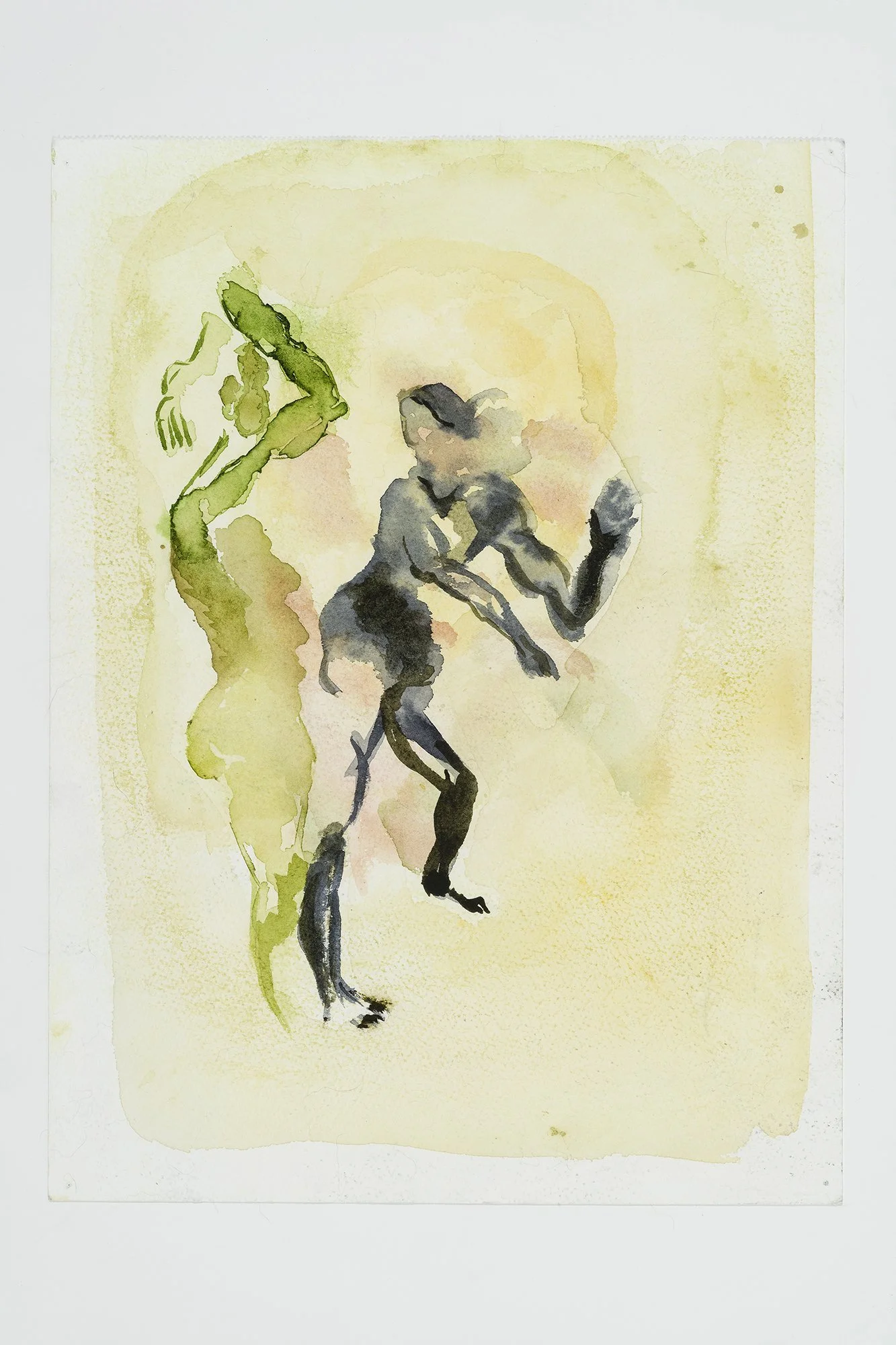 Dance floor_28x38 cm, aquarelle, 2020