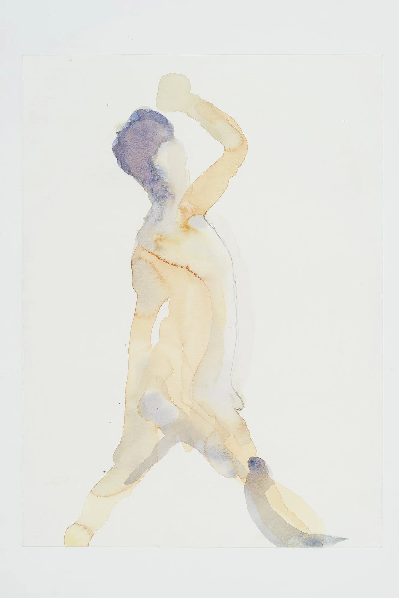 The walker 2_ 28x38 cm, aquarelle, 2020