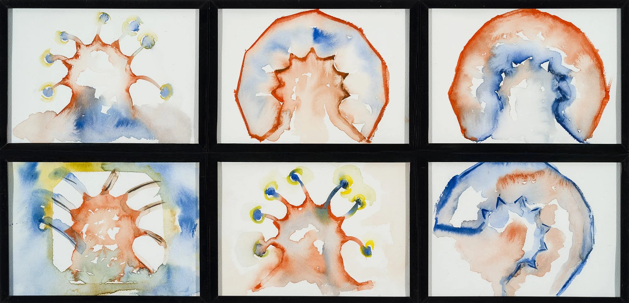 Kermesse_54x26 cm, aquarelle, 2025