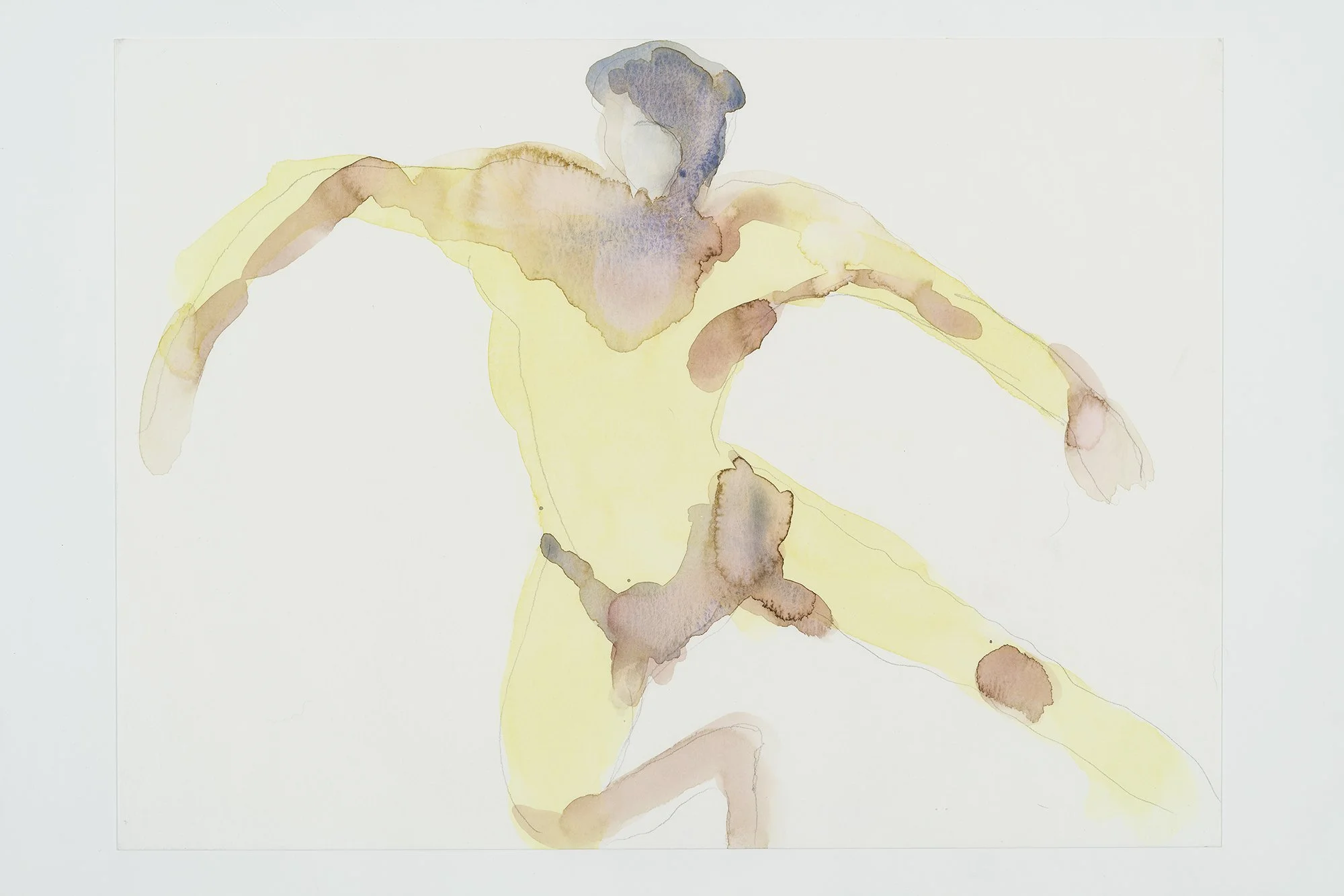 The dancer_28x38 cm, aquarelle, 2020