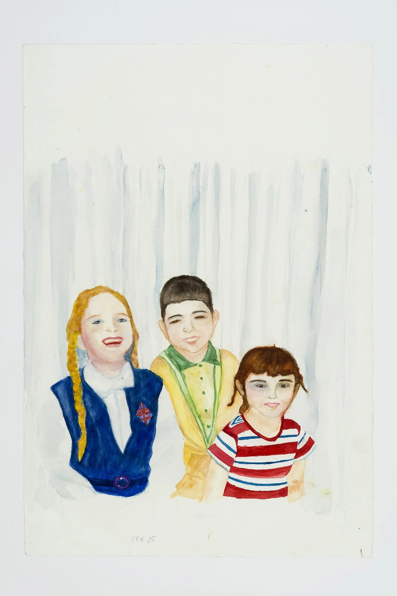 La Famille_38x46 cm, aquarelle, 2021