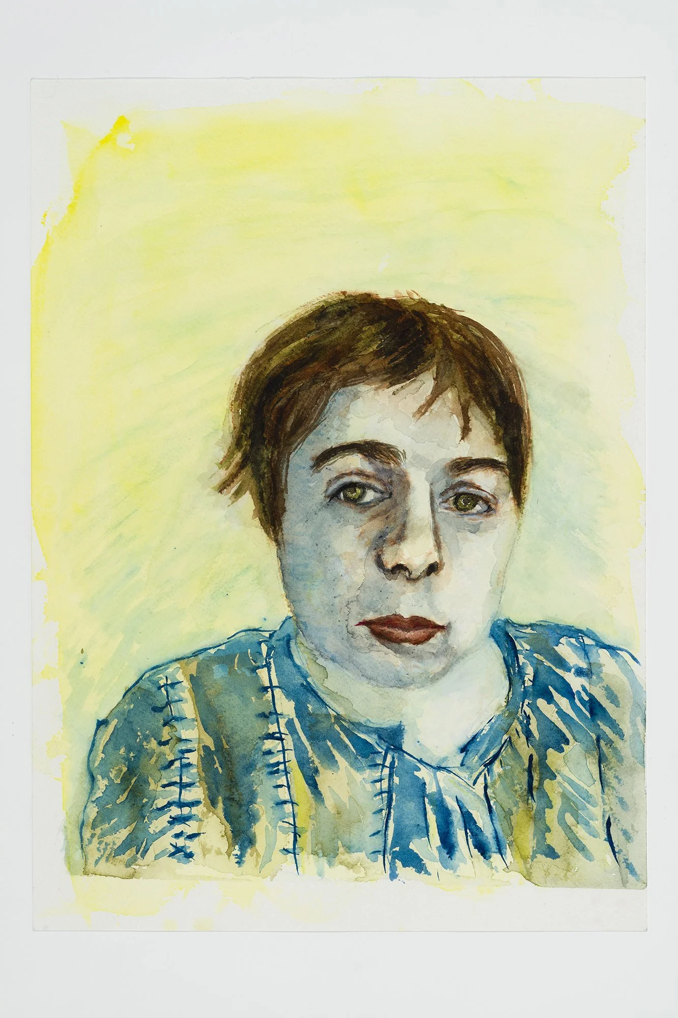 CarsonMcCullers_26x36 cm, aquarelle, 2022