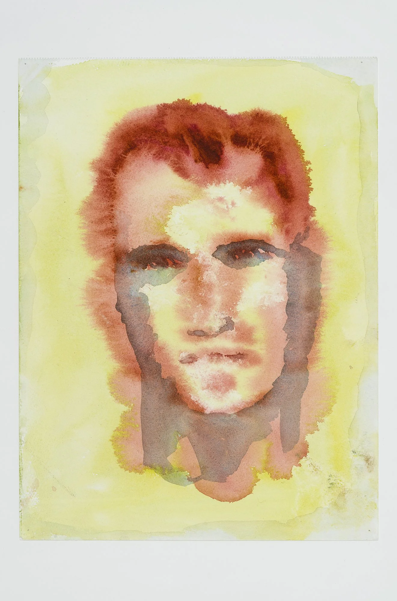 L'homme qui pleure_26x34 cm, aquarelle, 2020