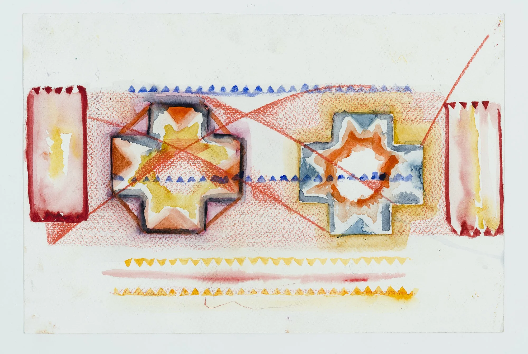 Kaution_30x20 cm, aquarelle, 2025