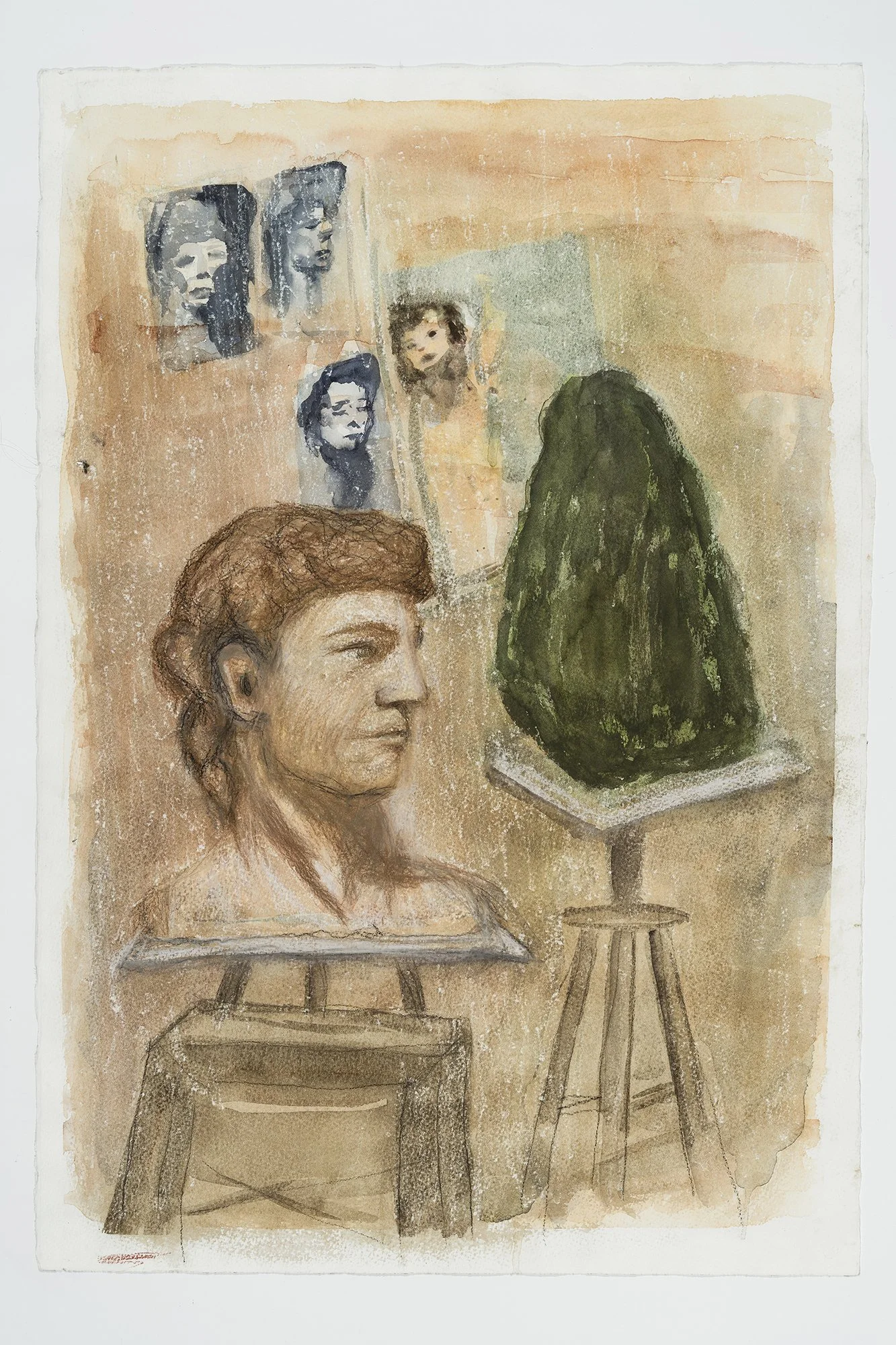 David_38x56, pastel, 2025