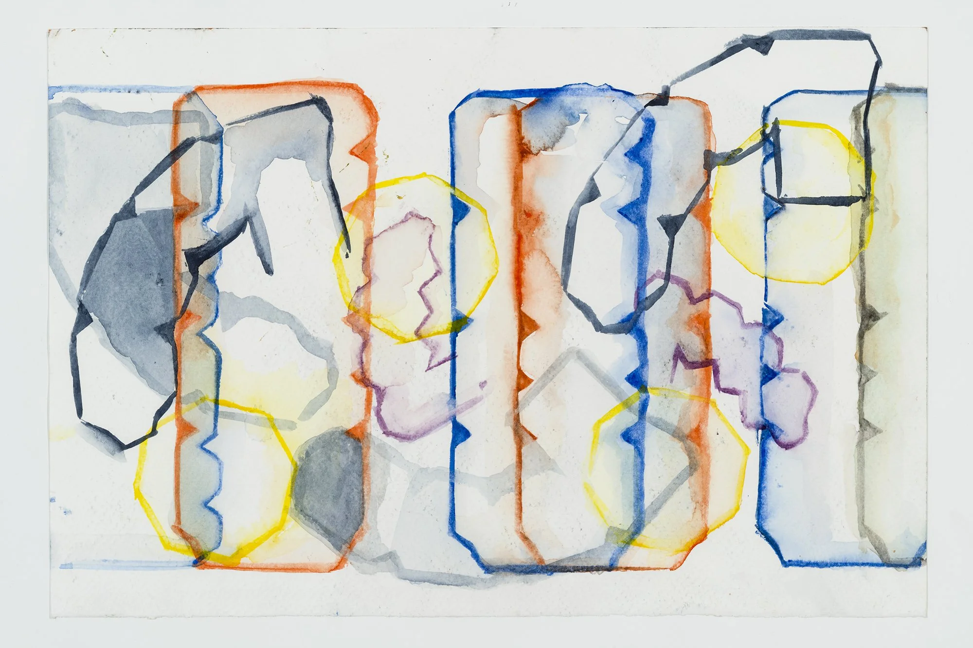 Kaution2_30x20 cm, aquarelle, 2025