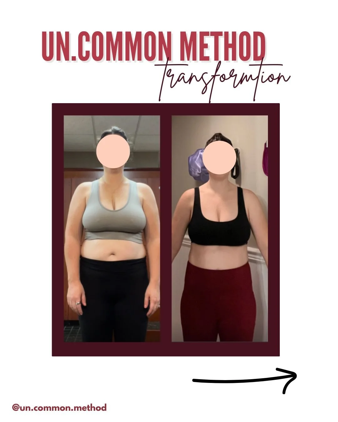 Kim&rsquo;s transformation really started in her mindset and honestly, that&rsquo;s our favorite kind. 🖤

Kim joined Un.Common knowing she&rsquo;d be traveling almost immediately after onboarding. Most people would&rsquo;ve waited. She didn&rsquo;t.