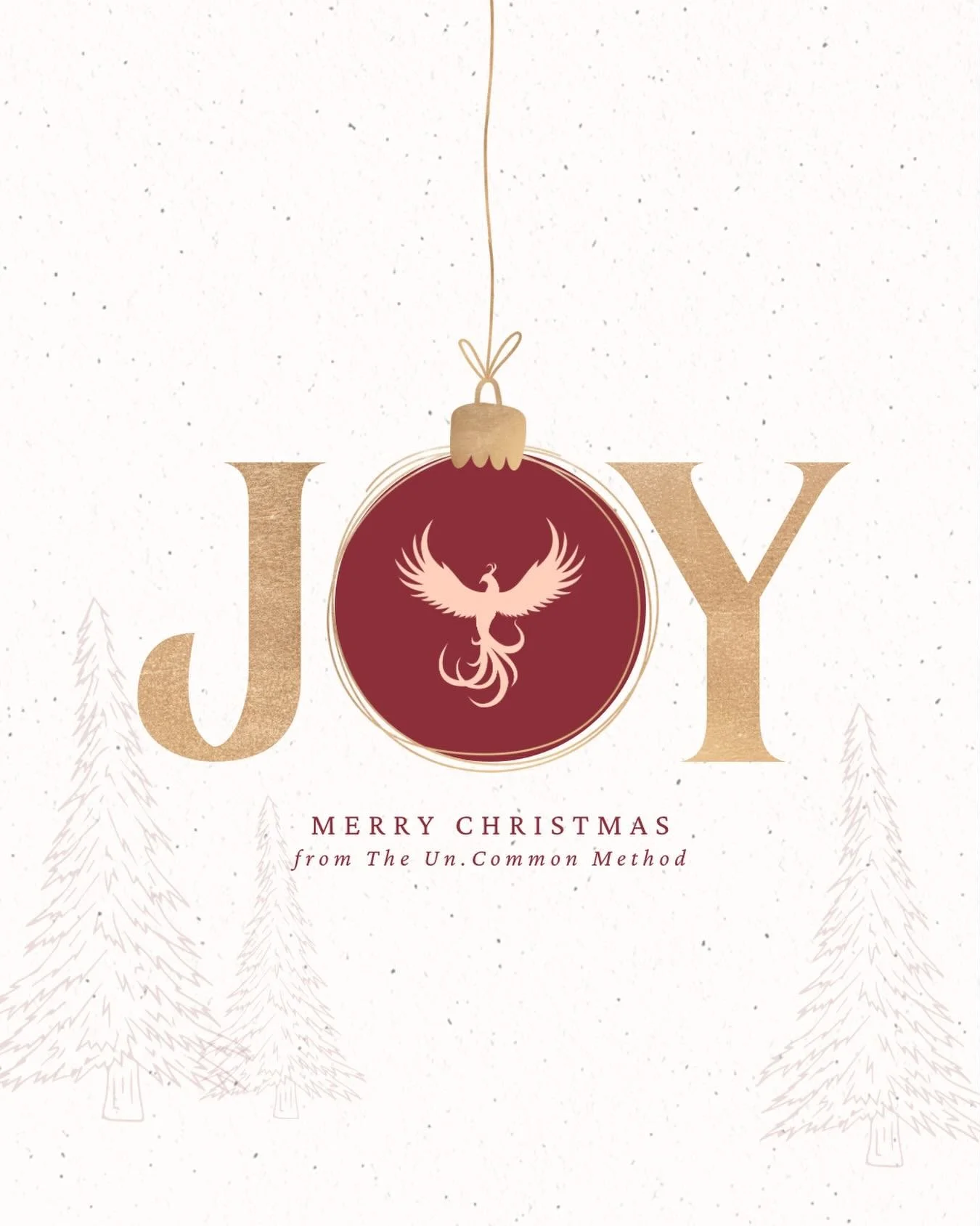 Merry Christmas from The Un.Common Method ✨
Wishing you a day filled with rest, warmth, and the kind of joy that stays long after the season ends.
We&rsquo;re grateful for you, today and always. 🤍