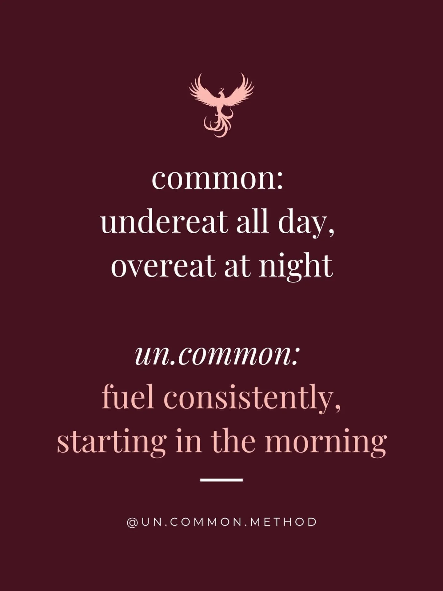 26 Ways to Live Un.Common in 2026.
Example 3 of 26.