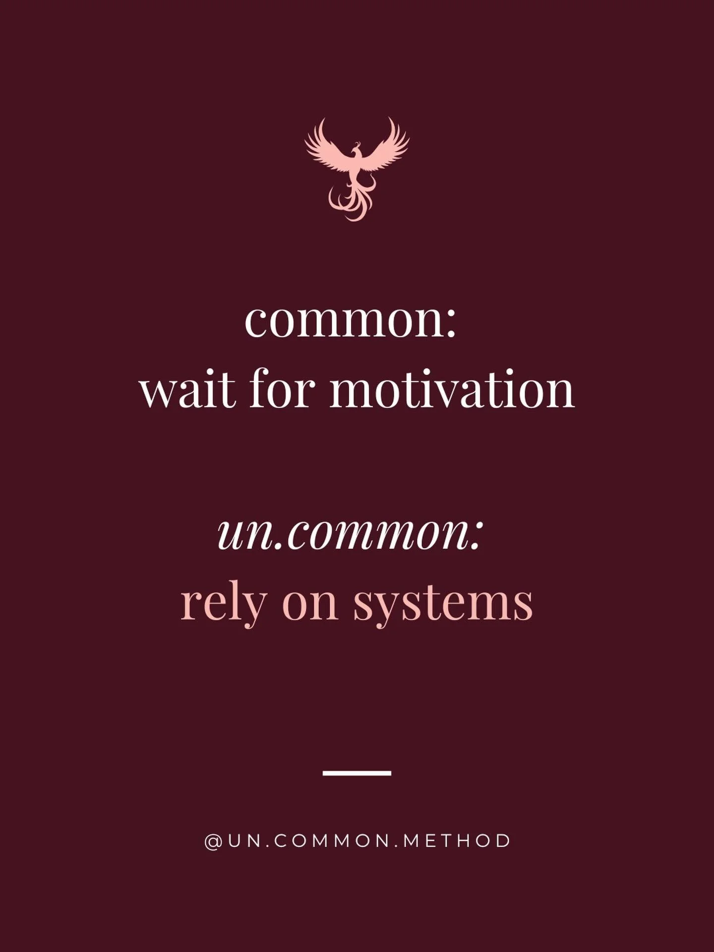 26 Ways to Live Un.Common in 2026.
Example 5 of 26.