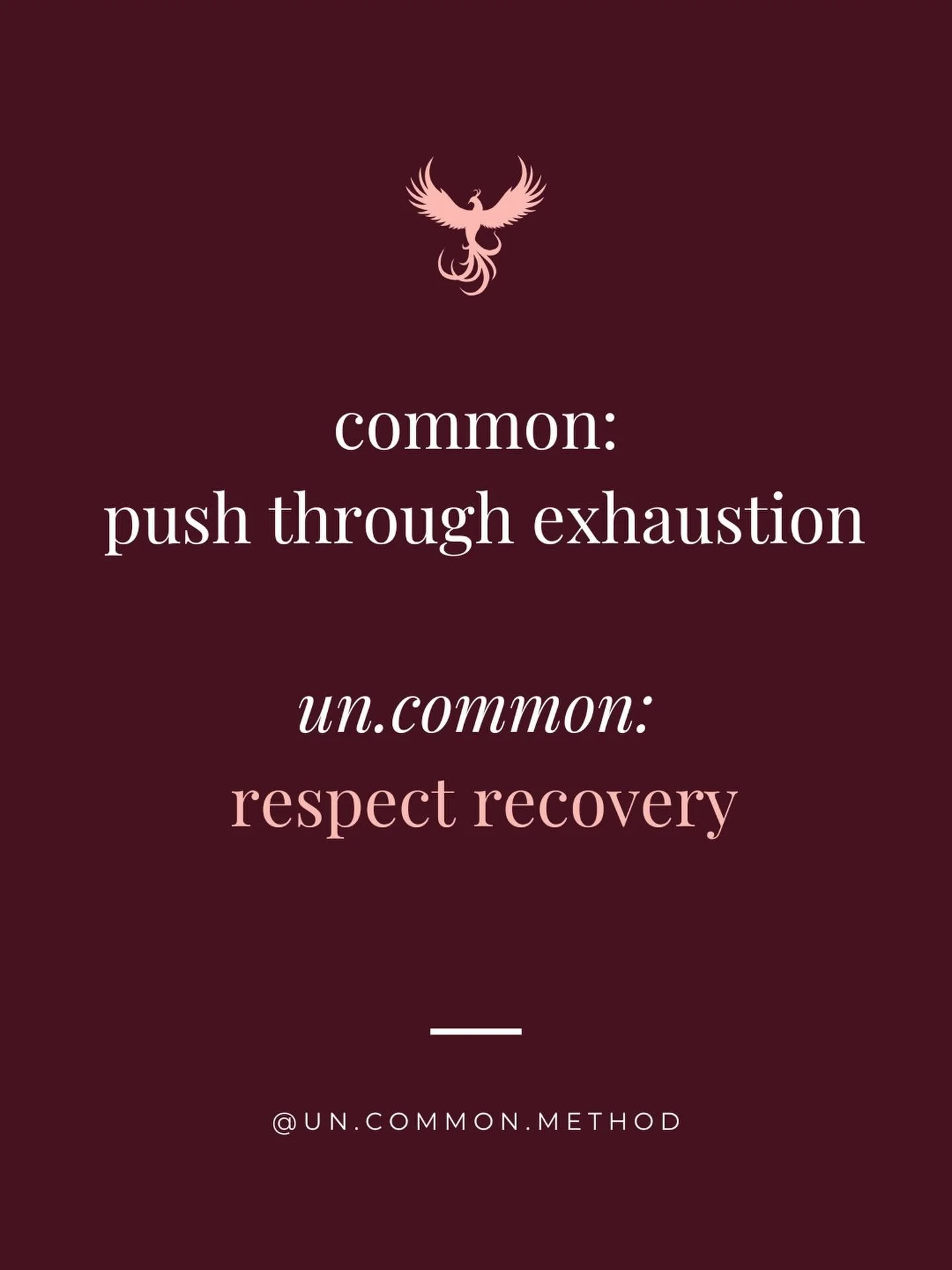 26 Ways to Live Un.Common in 2026.
Example 6 of 26.