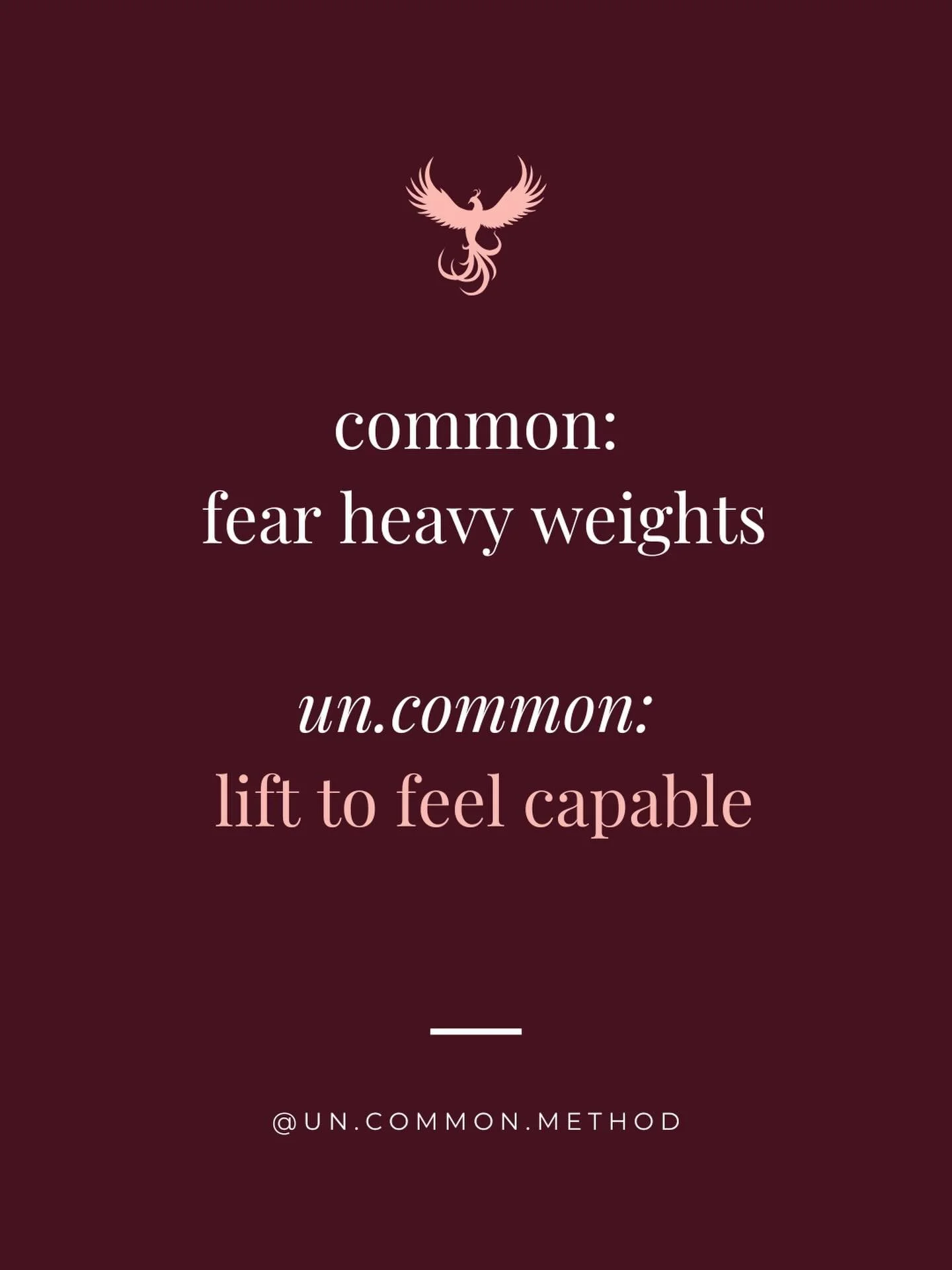 26 Ways to Live Un.Common in 2026.
Example 7 of 26.