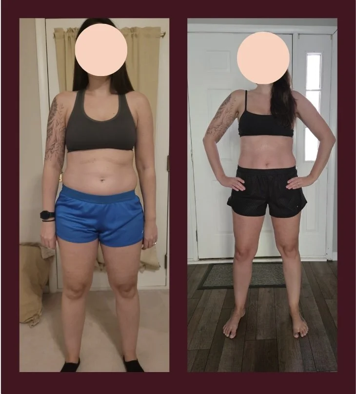 Ali, before and after four months of Un.Common Method Coaching