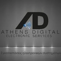 Logo of "Athens Digital Electronic Services" with Greek text underneath.