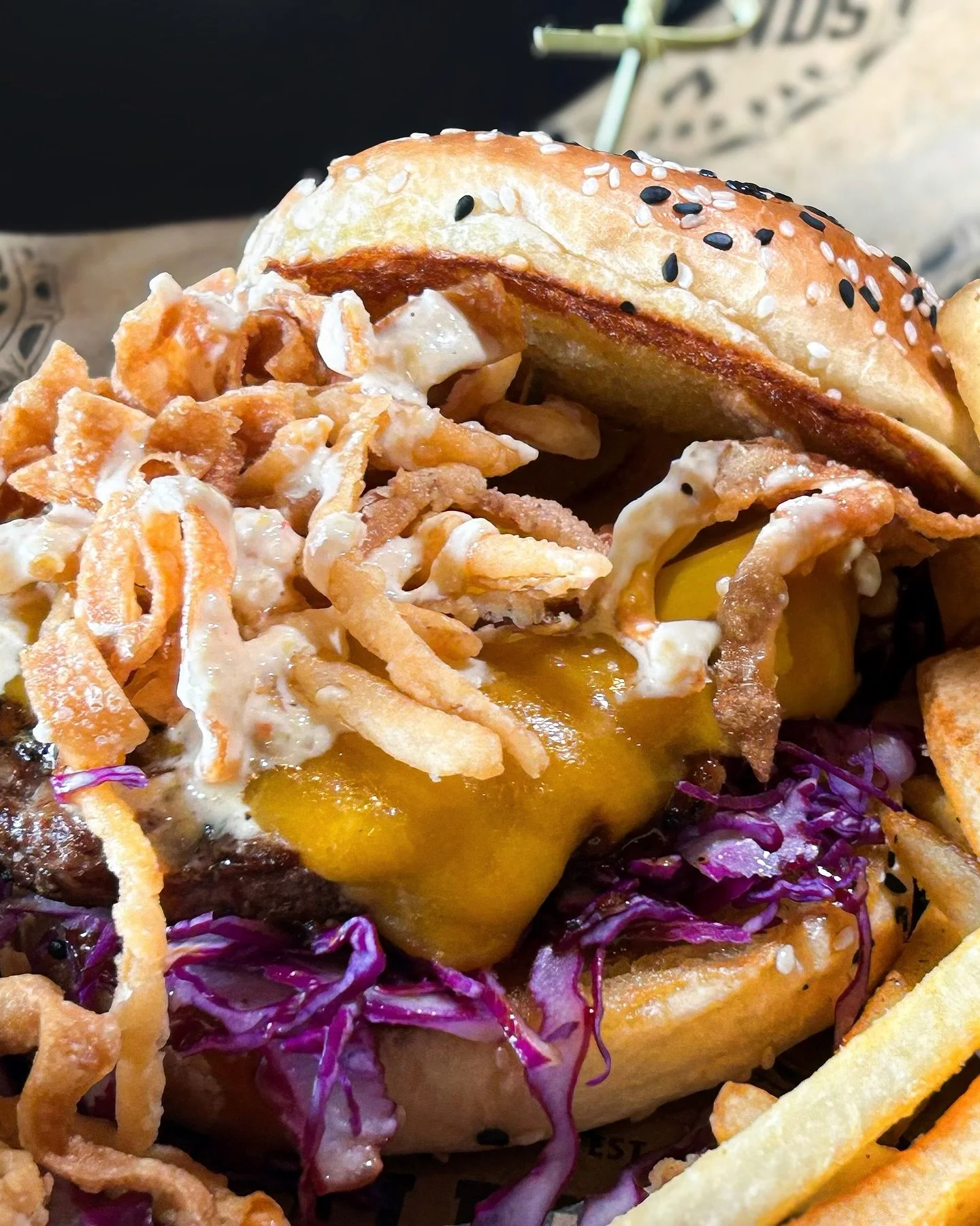 🍔🔥 Join us tomorrow as we unveil our Burger of the Month for October &mdash; The Bulgogi Legend!

🍽️ Try our official Hamburger Hop 2025 Competition Burger. Available every Burger Thursday. 

Savory Bulgogi marinated patty, topped with shredded re