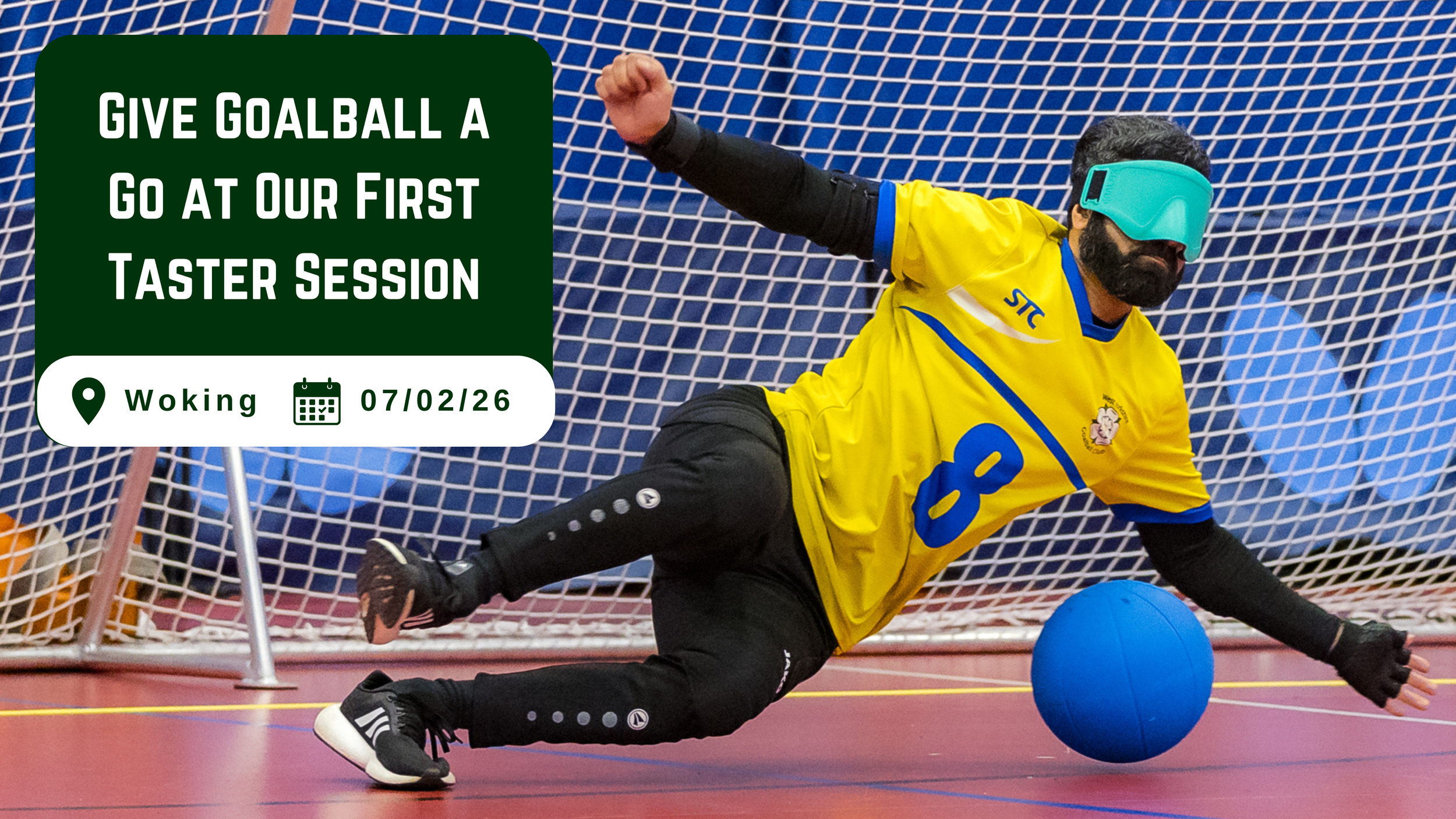 Give Goalball a Go at Our First Taster Session – 7th of February 2026