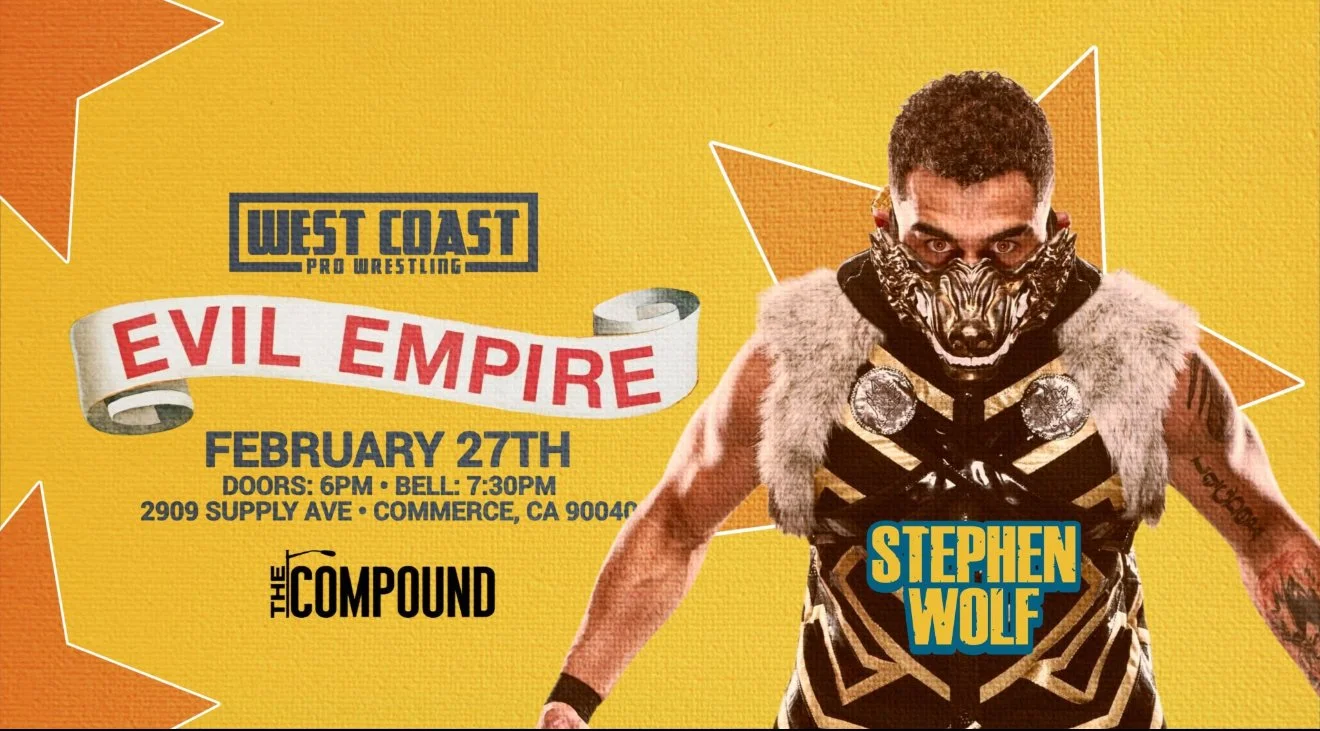 Just Signed: Stephen Wolf for WCP’s Evil Empire!