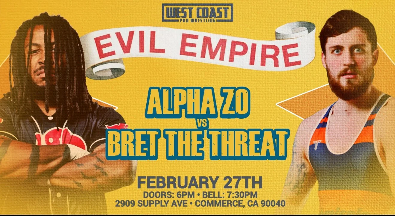 Match Signed: Alpha Zo vs Bret the Threat